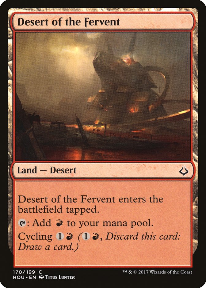 Desert of the Fervent 170/199 (Hour of Devastation)  - Foil | Good Games Modbury