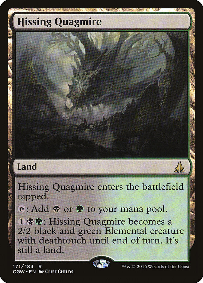 Hissing Quagmire 171/184 (Oath of the Gatewatch)  - Foil | Good Games Modbury