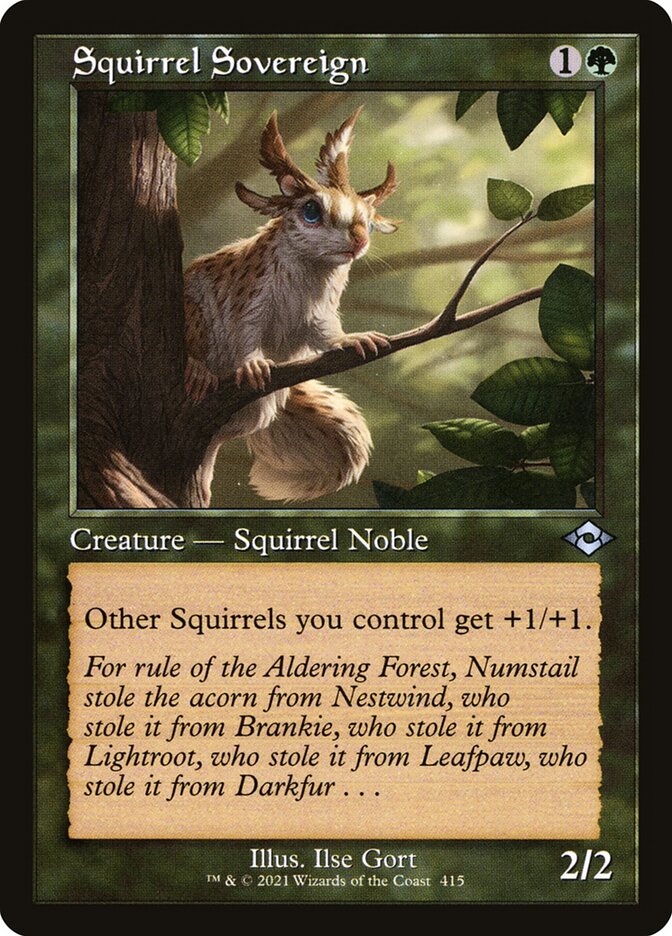 Squirrel Sovereign 415/303 (Modern Horizons 2)  | Good Games Modbury