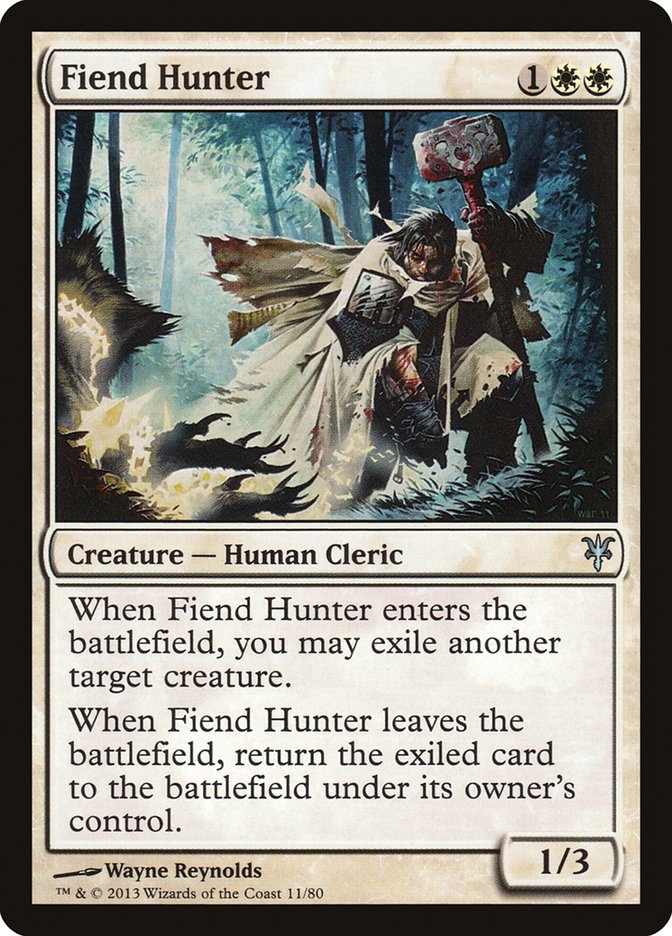 Fiend Hunter 11/80 (Duel Decks: Sorin vs. Tibalt)  | Good Games Modbury