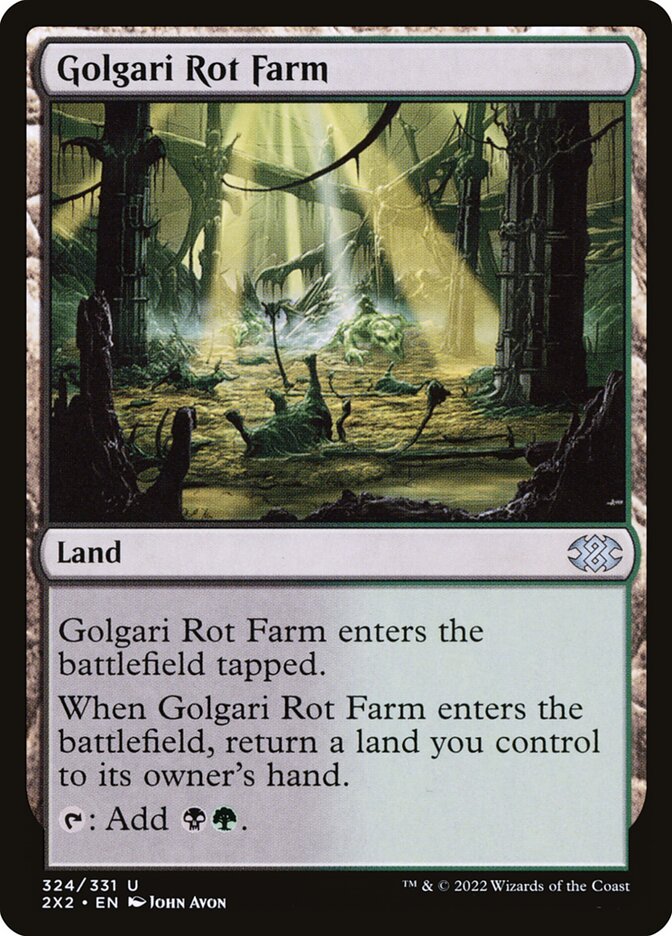 Golgari Rot Farm 324/331 (Double Masters 2022)  | Good Games Modbury