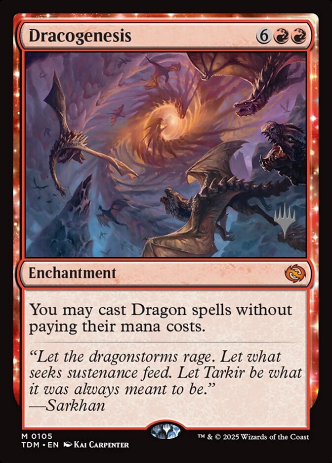 Dracogenesis 105 (Promo Pack: Tarkir: Dragonstorm)  | Good Games Modbury