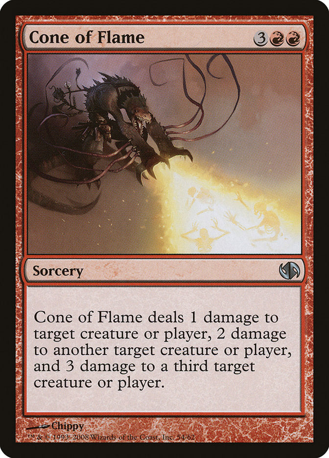 Cone of Flame 54/62 (Duel Decks: Jace vs. Chandra)  | Good Games Modbury