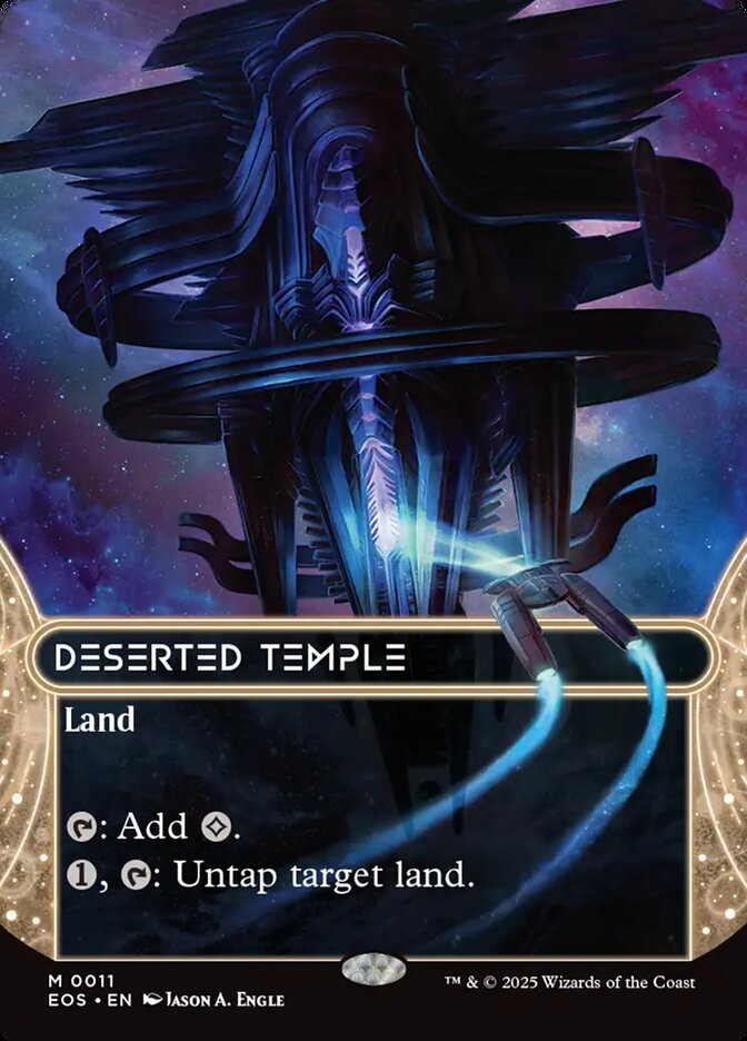 Deserted Temple 11/45 (Edge of Eternities: Stellar Sights)  - Borderless | Good Games Modbury