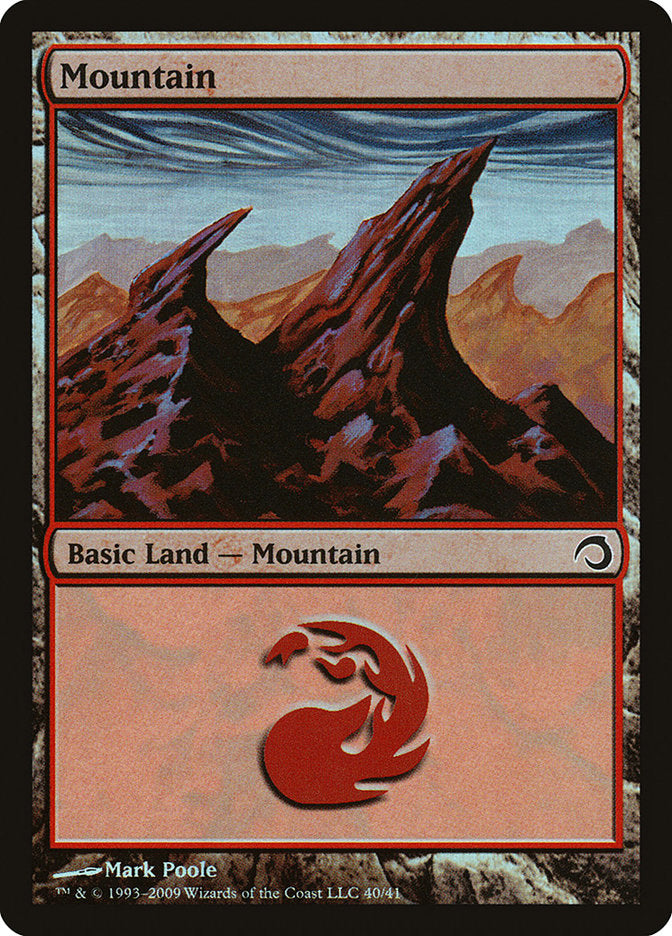 Mountain 40/41 (Premium Deck Series: Slivers)  - Foil | Good Games Modbury