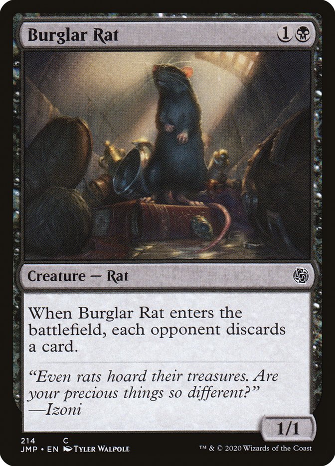 Burglar Rat 214/495 (Jumpstart)  | Good Games Modbury