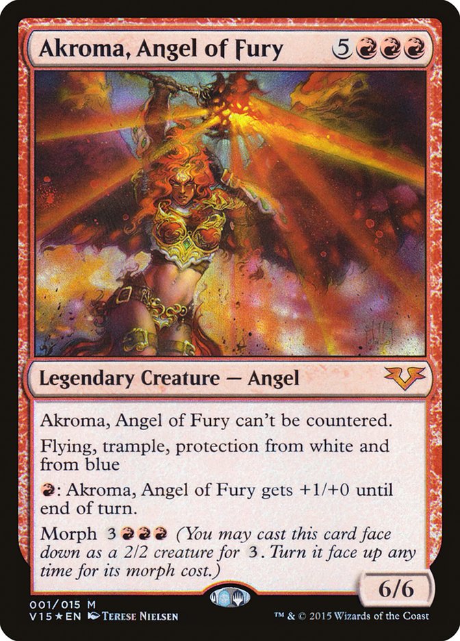 Akroma, Angel of Fury 1 (From the Vault: Angels)  - Foil | Good Games Modbury