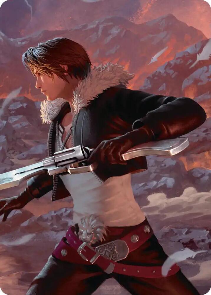 Squall Gunblade Duelist Scene Art Card 12 (Art Series: FINAL FANTASY)  | Good Games Modbury
