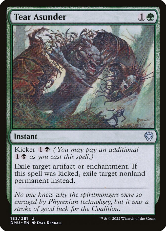 Tear Asunder 183 (Dominaria United)  - Foil | Good Games Modbury