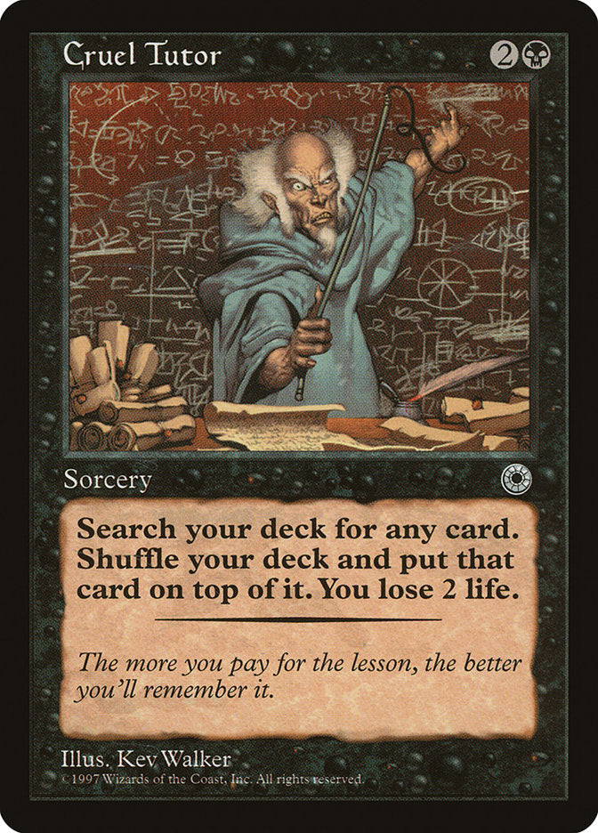Cruel Tutor 87/243 (Portal)  | Good Games Modbury