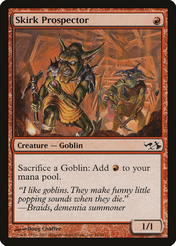 Skirk Prospector 51/62 (Duel Decks: Elves vs. Goblins)  | Good Games Modbury