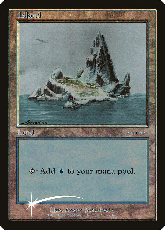 Island 3/12 (Arena Promos)  - Foil | Good Games Modbury