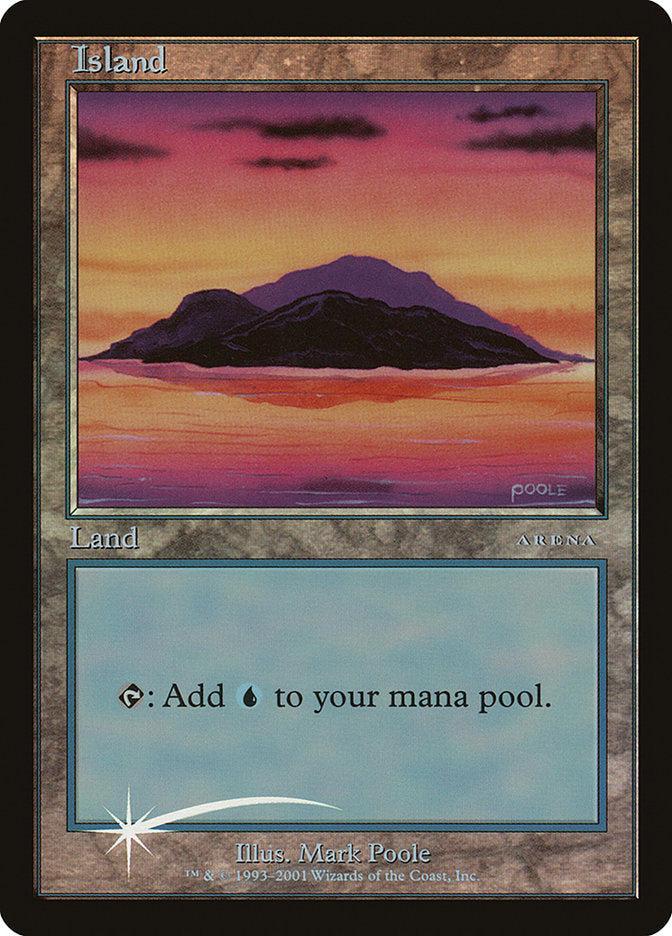 Island 1/5 (Arena Promos)  - Foil | Good Games Modbury
