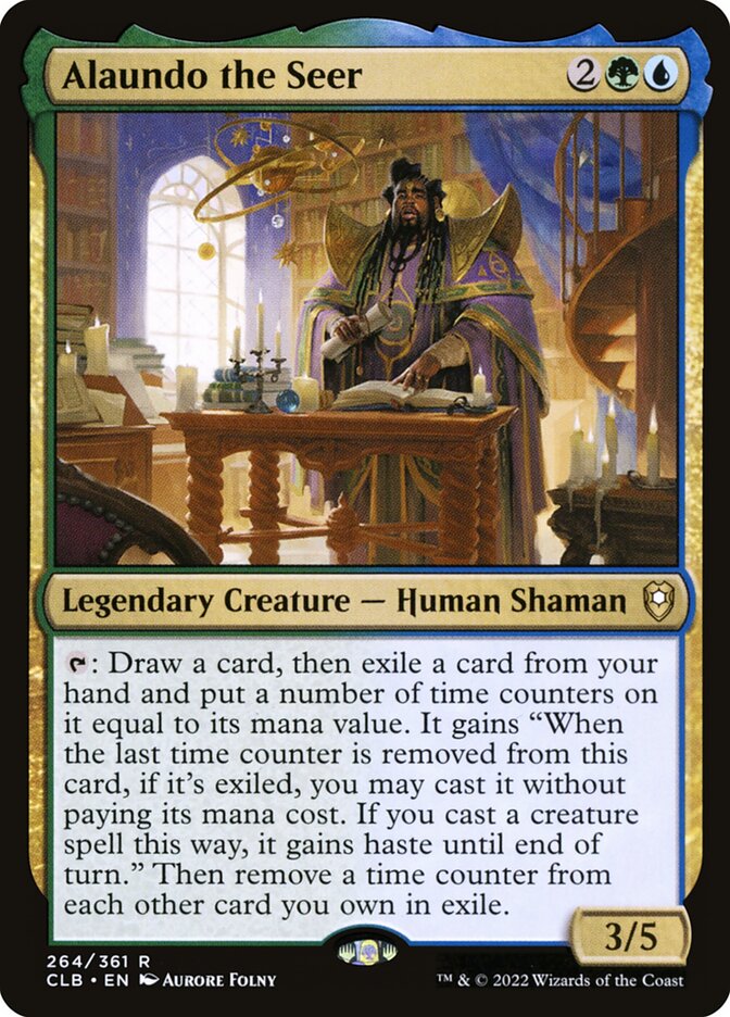 Alaundo the Seer 264/361 (Commander Legends: Battle for Baldur's Gate)  - Foil | Good Games Modbury