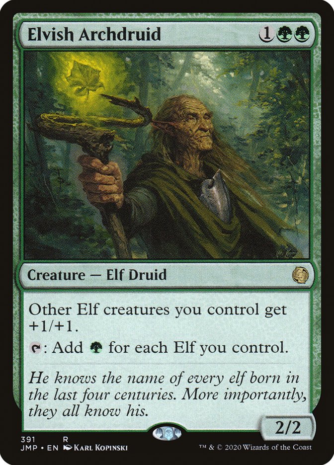 Elvish Archdruid 391/495 (Jumpstart)  | Good Games Modbury