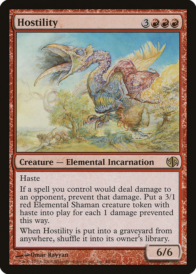 Hostility 48/62 (Duel Decks: Jace vs. Chandra)  | Good Games Modbury