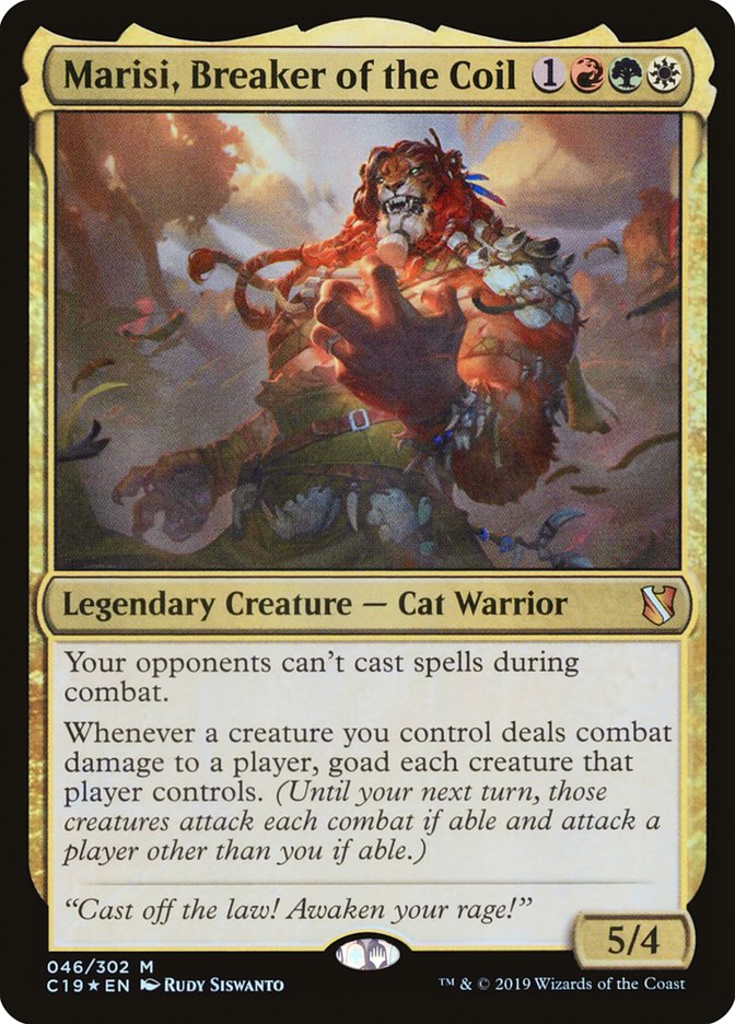 Marisi Breaker of the Coil 46 (Commander 2019)  - Foil | Good Games Modbury