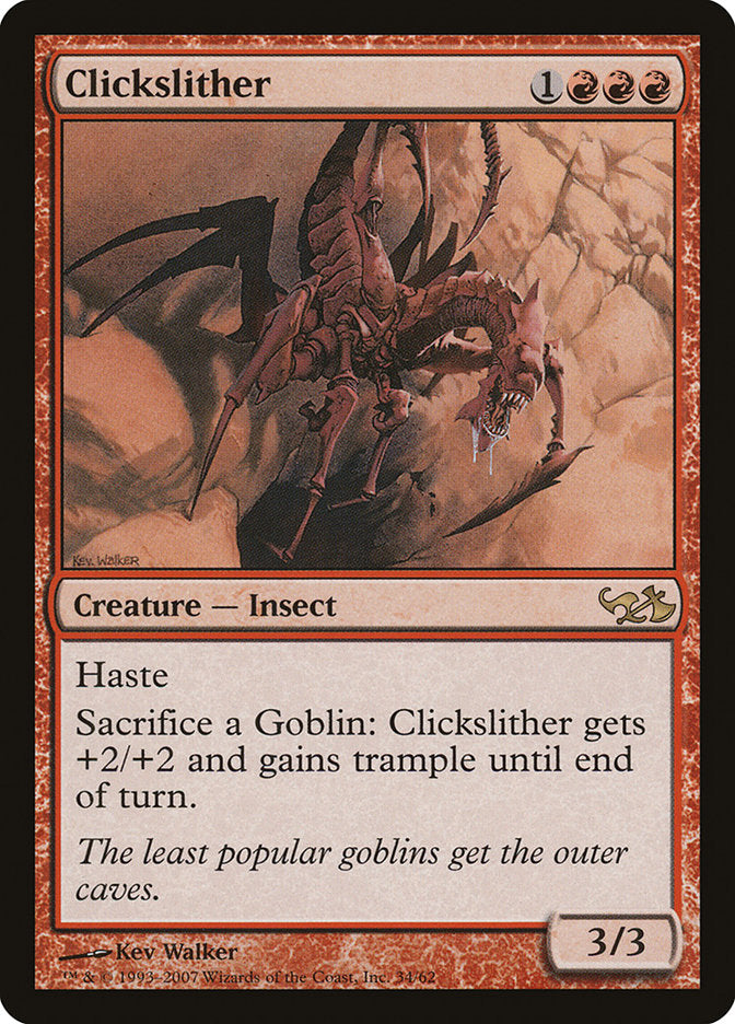 Clickslither 34/62 (Duel Decks: Elves vs. Goblins)  | Good Games Modbury