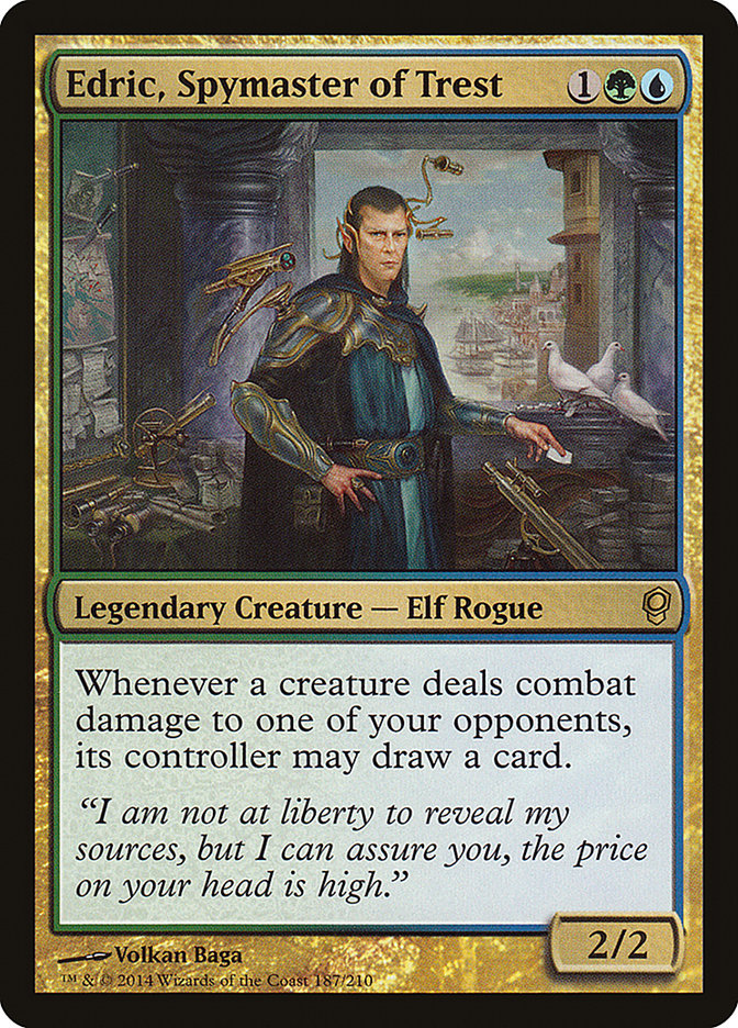 Edric, Spymaster of Trest 187/210 (Conspiracy)  | Good Games Modbury