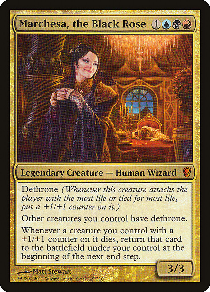 Marchesa, the Black Rose 49/210 (Conspiracy)  - Foil | Good Games Modbury