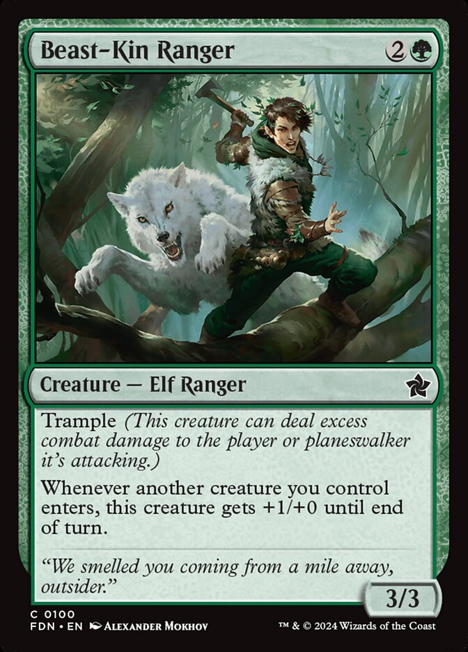 Beast-Kin Ranger 100/291 (Foundations)  - Foil | Good Games Modbury