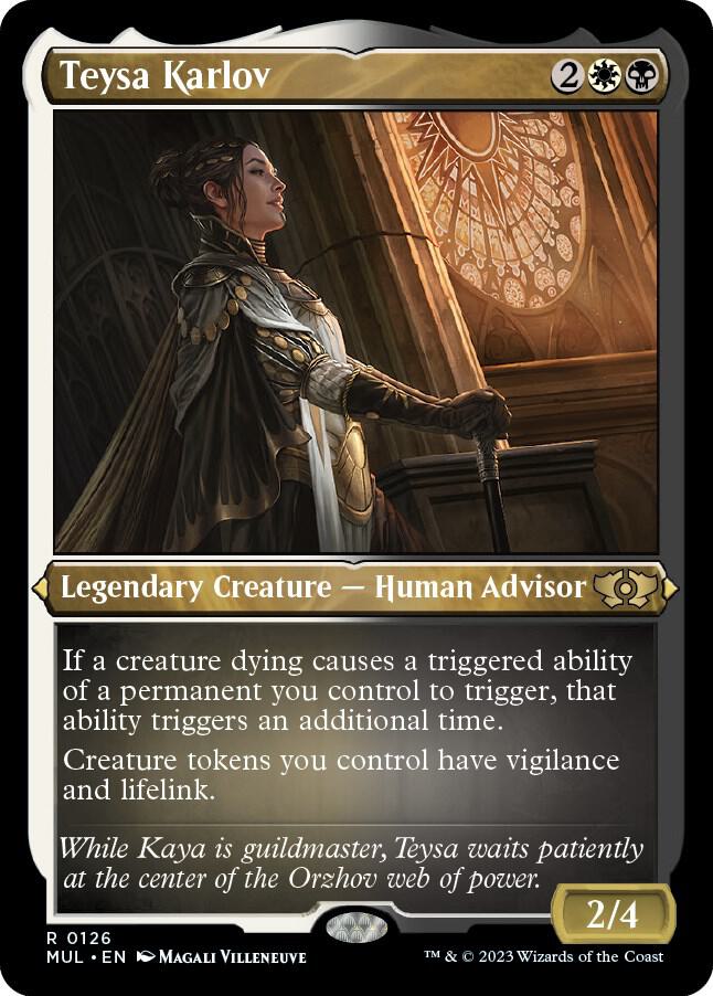 Teysa Karlov 126/65 (March of the Machine: Multiverse Legends)  - Etched Foil | Good Games Modbury
