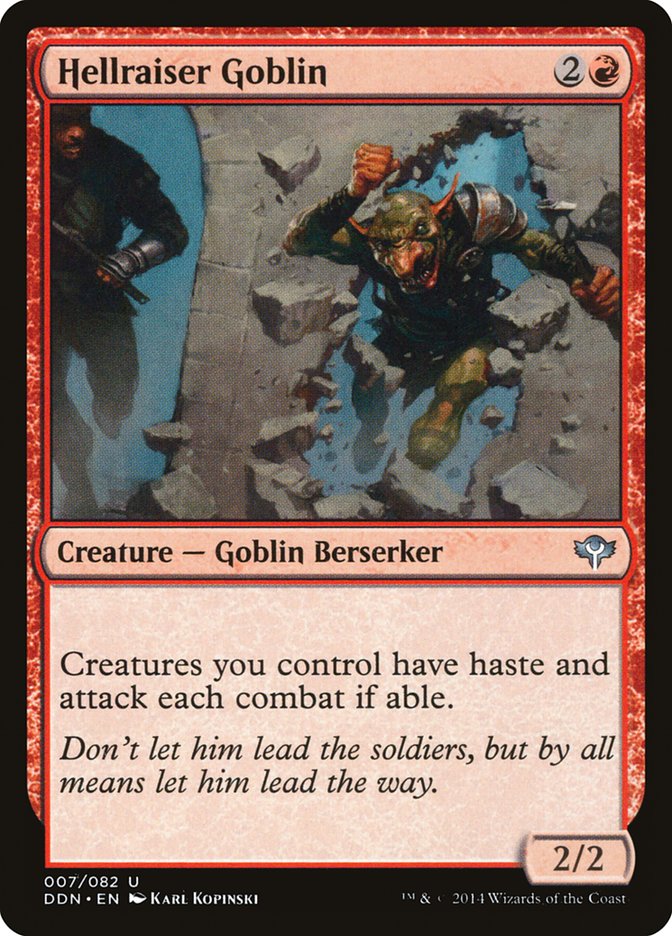 Hellraiser Goblin 7/82 (Duel Decks: Speed vs. Cunning)  | Good Games Modbury