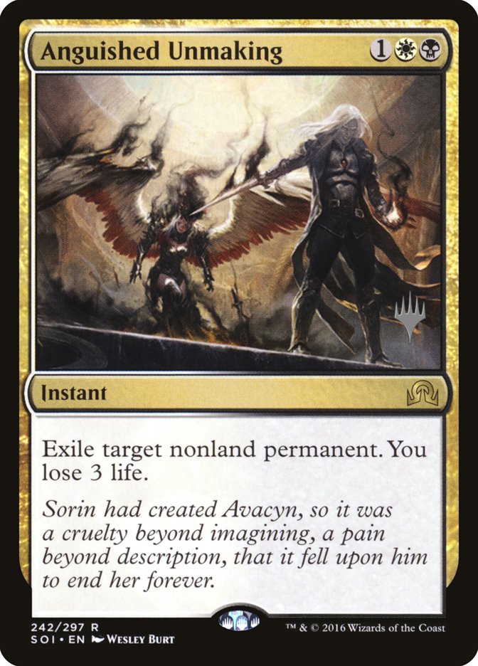 Anguished Unmaking 242p/89 (Promo Pack: Theros Beyond Death)  - Foil | Good Games Modbury