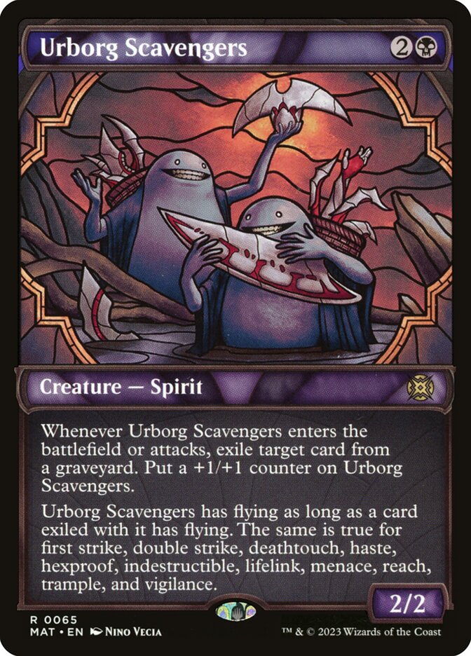 Urborg Scavengers 65/50 (March of the Machine: The Aftermath)  - Showcase Foil | Good Games Modbury