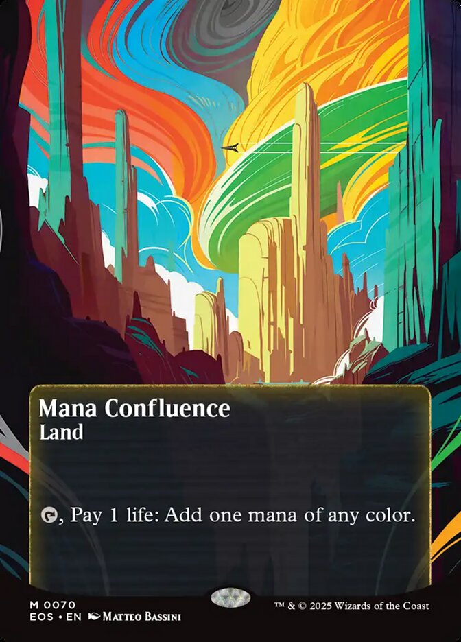 Mana Confluence 70/45 (Edge of Eternities: Stellar Sights)  - Borderless Foil | Good Games Modbury