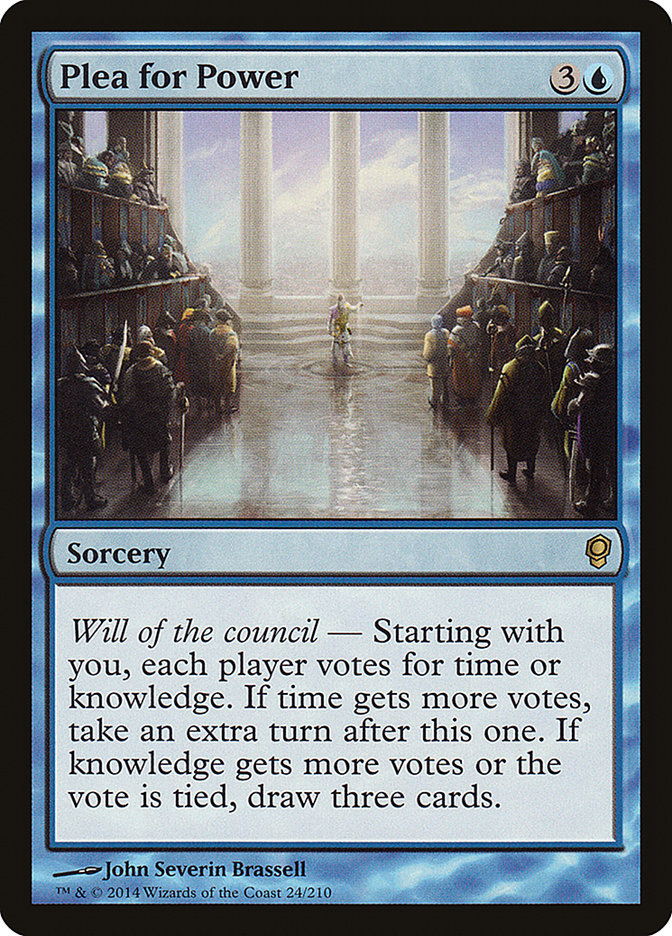 Plea for Power 24/210 (Conspiracy)  - Foil | Good Games Modbury