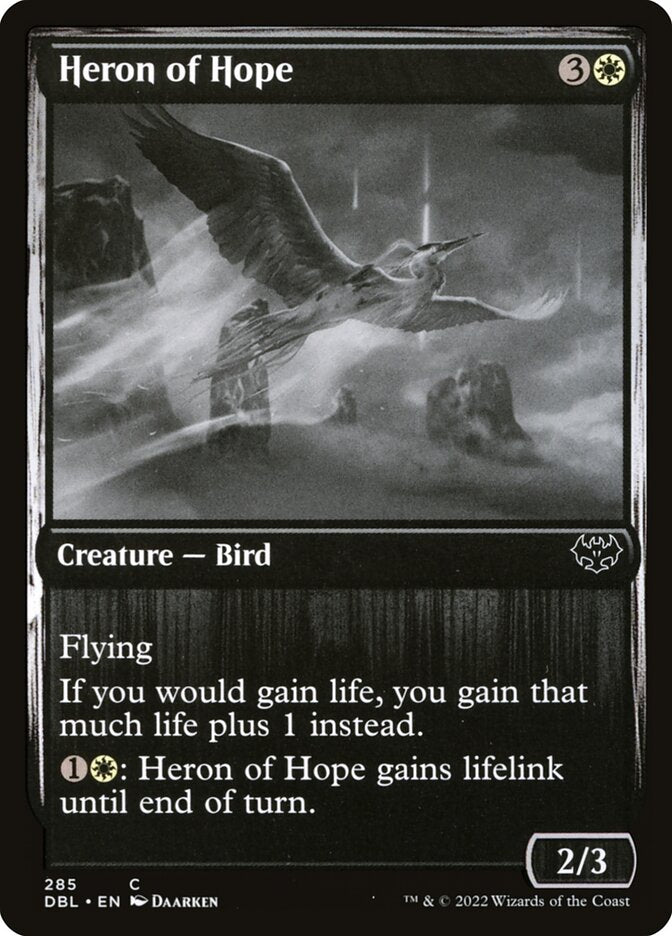 Heron of Hope 285 (Innistrad: Double Feature)  - Foil | Good Games Modbury