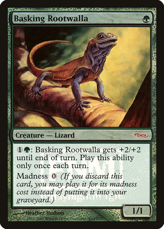 Basking Rootwalla 4/12 (FNM Promos)  - Foil | Good Games Modbury