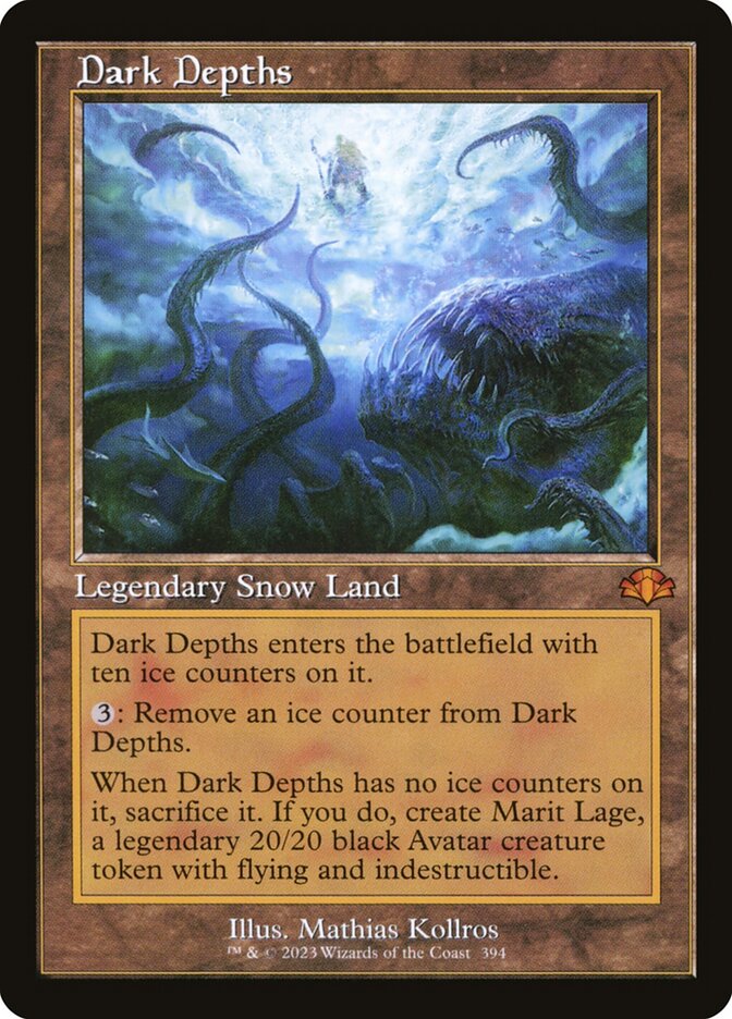 Dark Depths 394 (Dominaria Remastered)  - Retro Foil | Good Games Modbury