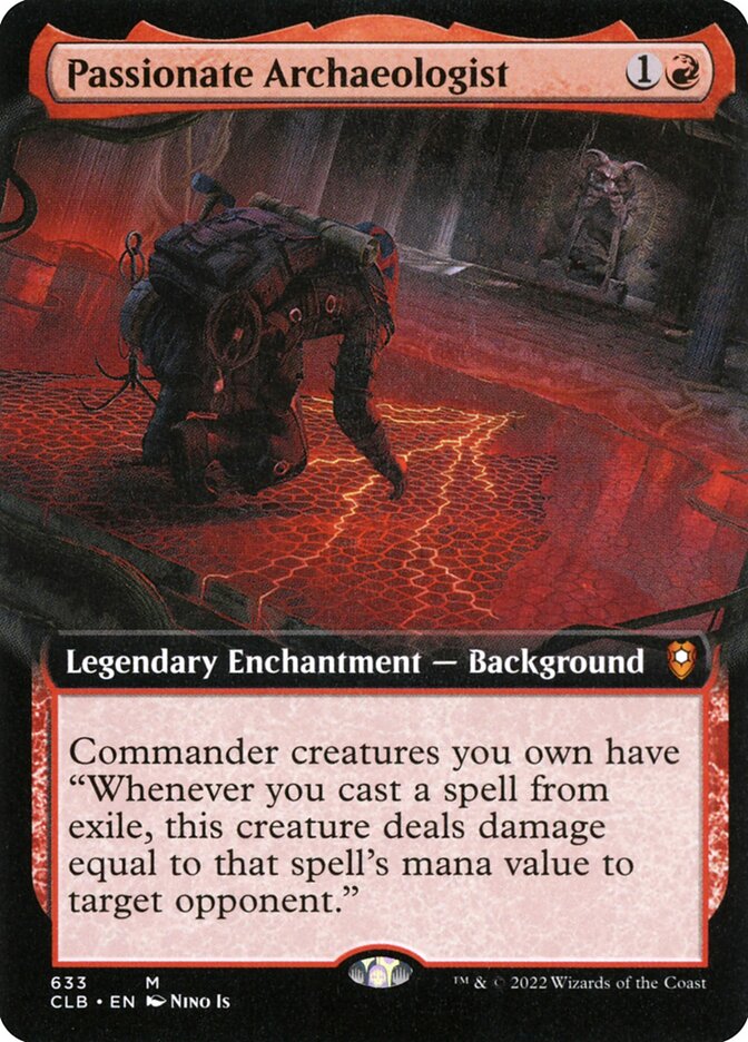 Passionate Archaeologist 633/361 (Commander Legends: Battle for Baldur's Gate)  | Good Games Modbury
