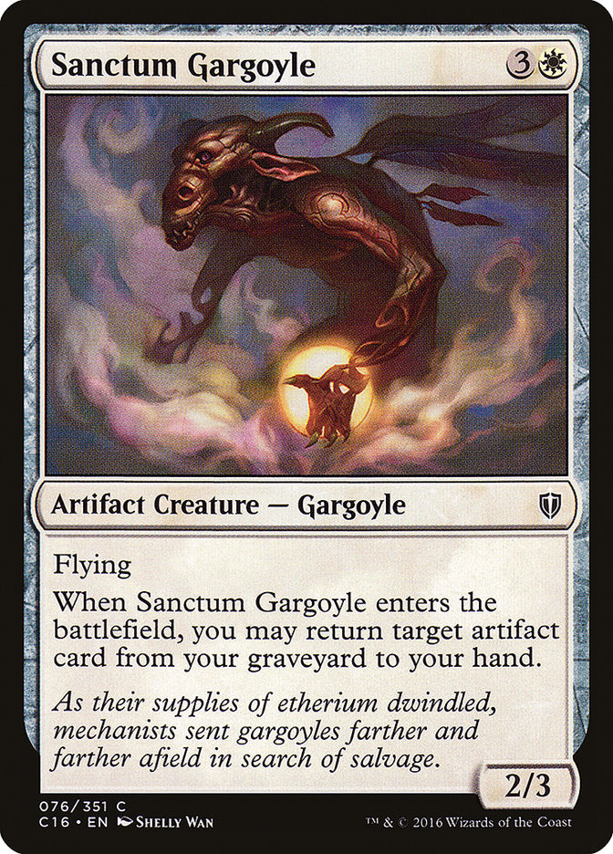 Sanctum Gargoyle 76/351 (Commander 2016)  | Good Games Modbury