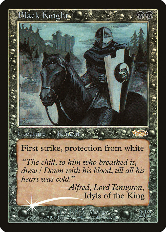 Black Knight 4/12 (FNM Promos)  - Foil | Good Games Modbury
