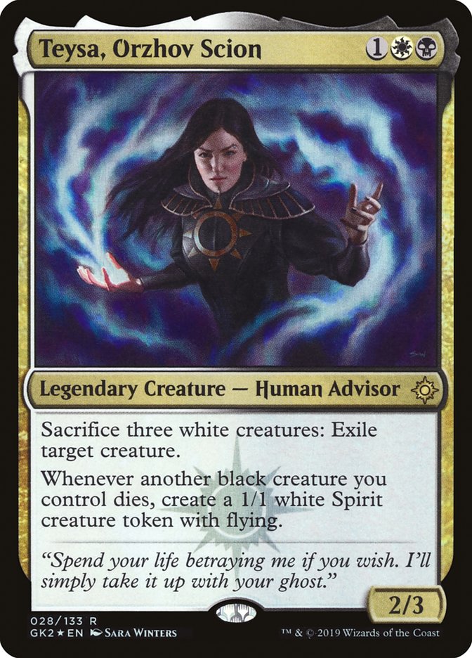 Teysa, Orzhov Scion 28 (Ravnica Allegiance: Guild Kits)  - Foil | Good Games Modbury