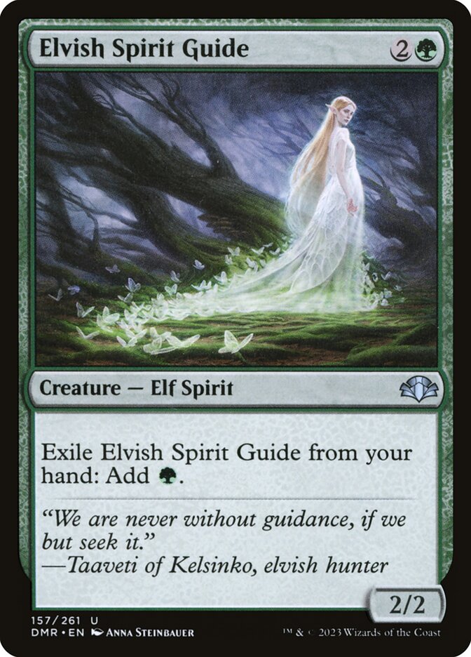 Elvish Spirit Guide 157 (Dominaria Remastered)  | Good Games Modbury