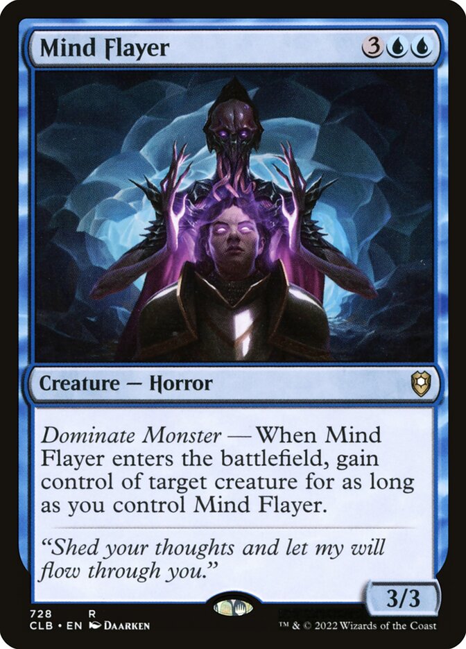 Mind Flayer 728/361 (Commander Legends: Battle for Baldur's Gate)  | Good Games Modbury