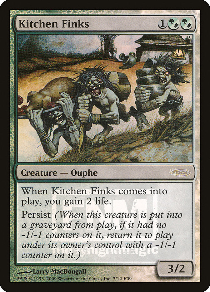 Kitchen Finks 3/12 (FNM Promos)  - Foil | Good Games Modbury