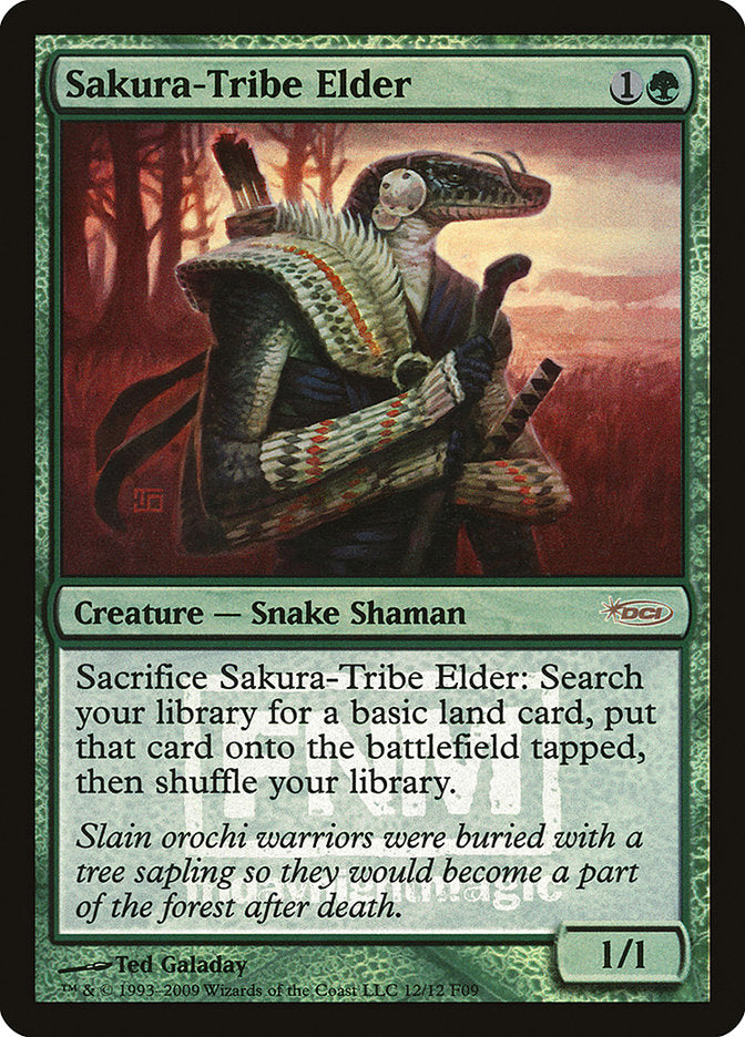 Sakura-Tribe Elder 12/12 (FNM Promos)  - Foil | Good Games Modbury