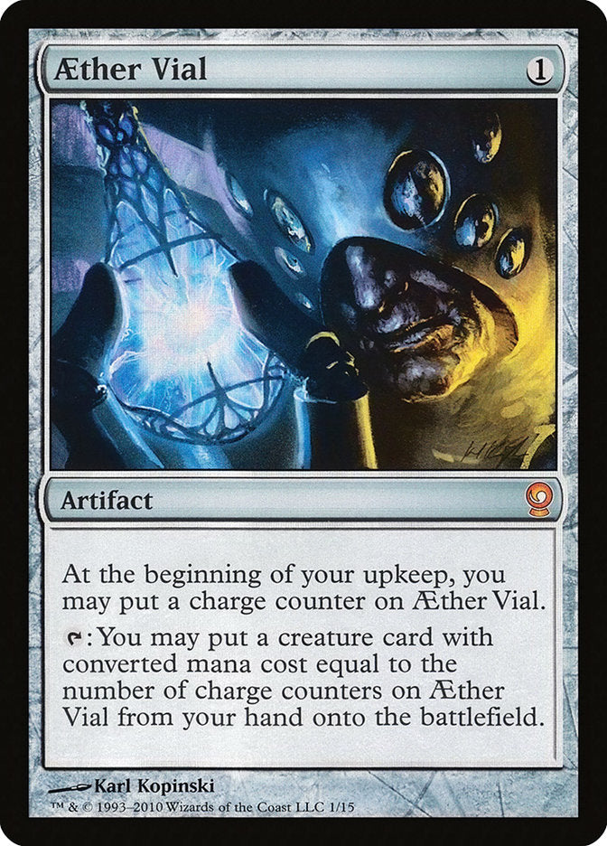 Aether Vial 1/15 (From the Vault: Relics)  - Foil | Good Games Modbury