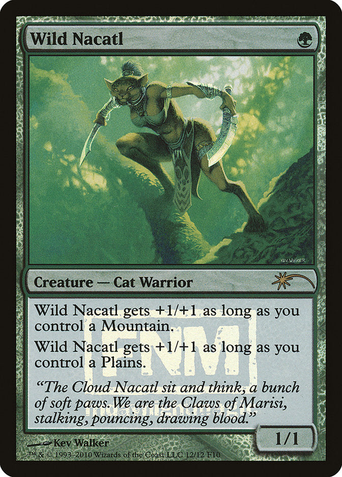 Wild Nacatl 12 (FNM Promos)  - Foil | Good Games Modbury