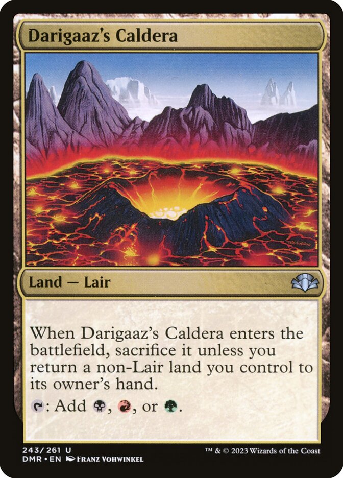 Darigaaz's Caldera 243/261 (Dominaria Remastered)  - Foil | Good Games Modbury