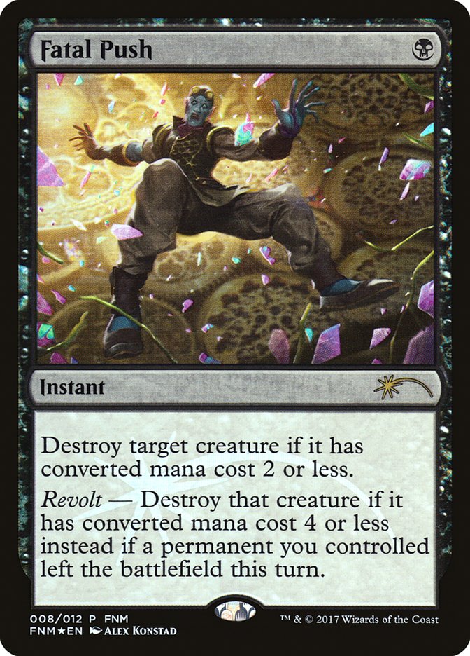 Fatal Push 8/12 (FNM Promos)  - Foil | Good Games Modbury