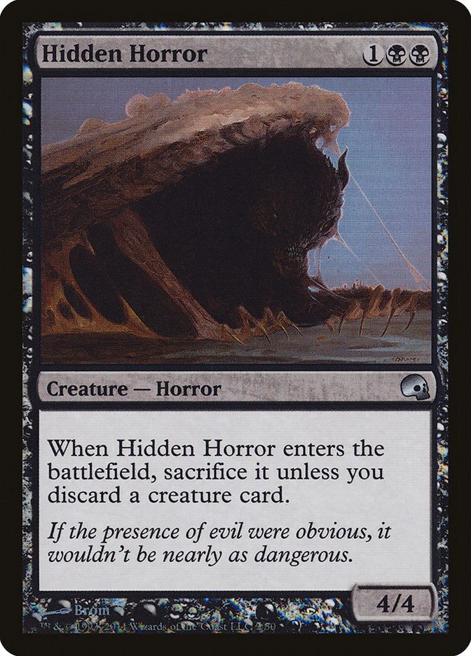 Hidden Horror 2/50 (Premium Deck Series: Graveborn)  - Foil | Good Games Modbury