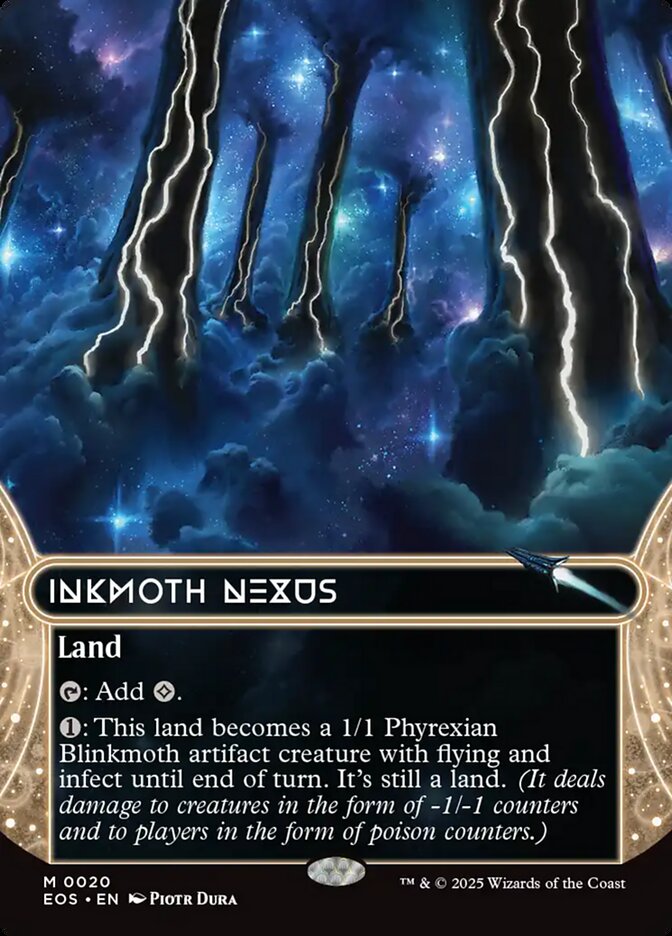 Inkmoth Nexus 20/45 (Edge of Eternities: Stellar Sights)  - Borderless Foil | Good Games Modbury