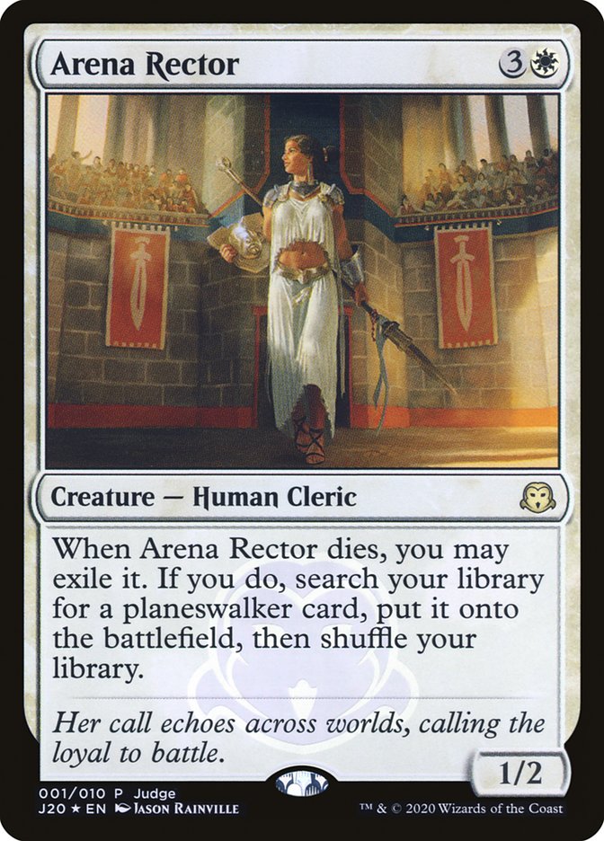 Arena Rector 1/10 (Judge Promos)  - Foil | Good Games Modbury