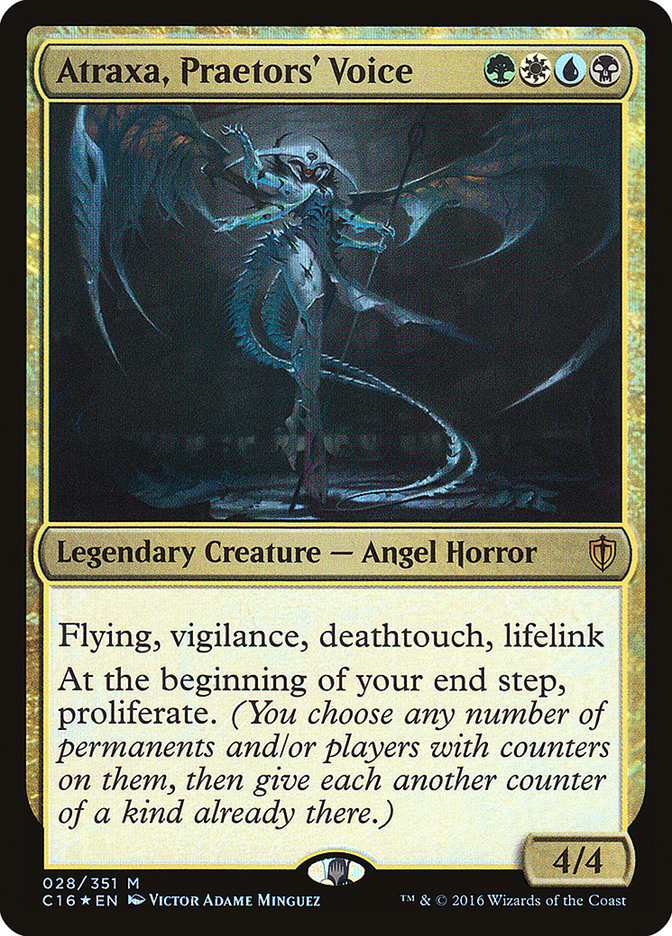 Atraxa, Praetors' Voice 28 (Commander 2016)  - Foil | Good Games Modbury